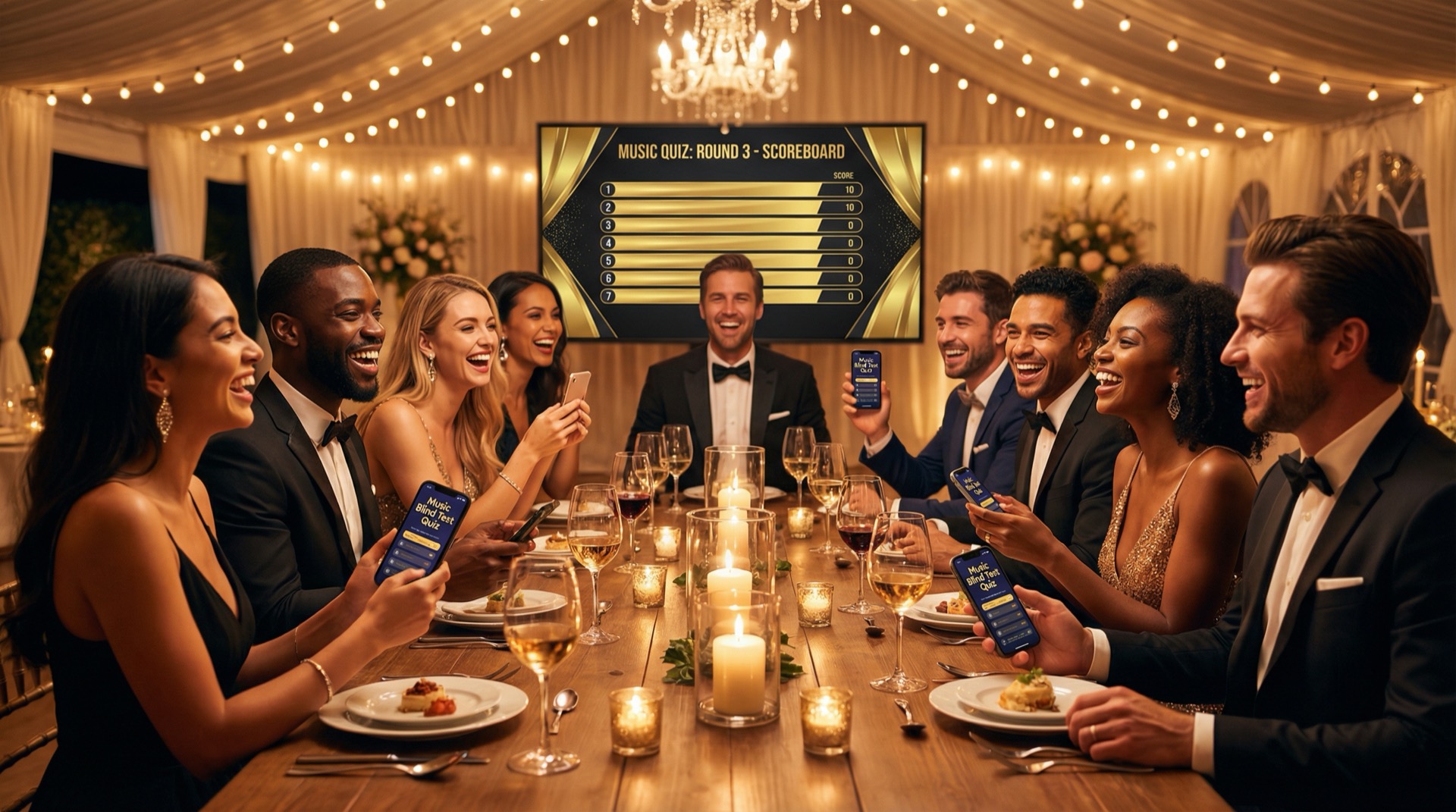 Plateforme d'animation de soirées Oscar Anime avec Blind Tests, Quiz, Vote Game, Oscar DJ et plus